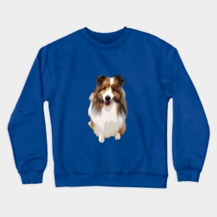 Shetland Sheepdog Sheltie Puppy Dog Crewneck Sweatshirt